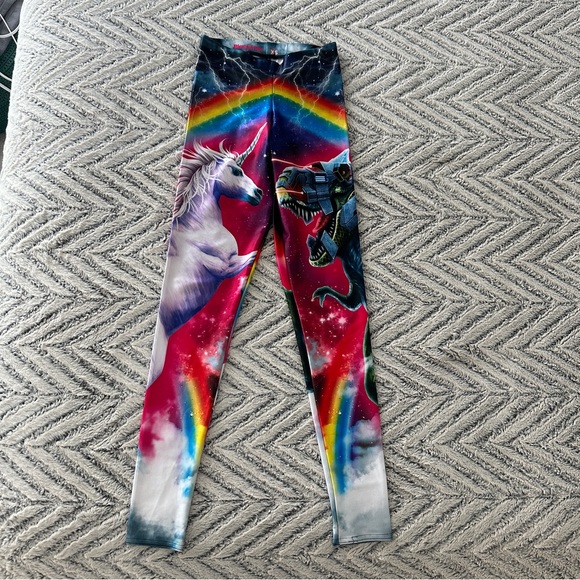 HELL YEAH SUPERSHINE LEGGINGS - LIMITED - size XS - Picture 2 of 5